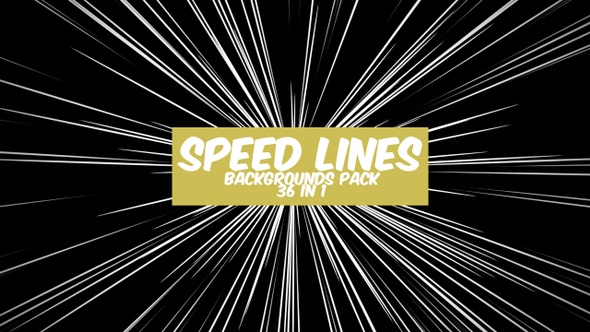 Speed Lines 36 in 1
