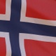 Norway Flag 4K Seamless Loop - VideoHive Item for Sale