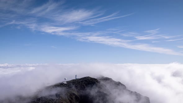 El Roque De Los Muchachos in La Palma alt