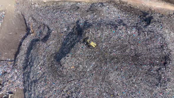 Large Trash Dump Full With Garbage alt