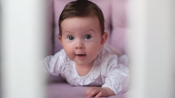 Newborn Baby, Care and Love, Portrait of a Child. alt