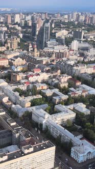 Kyiv Ukraine Aerial View of the City alt