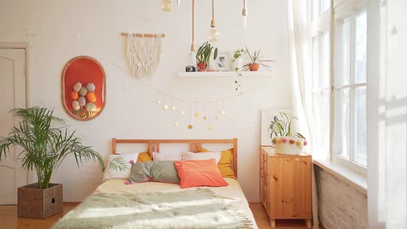 A Cozy Room in the Sunlight