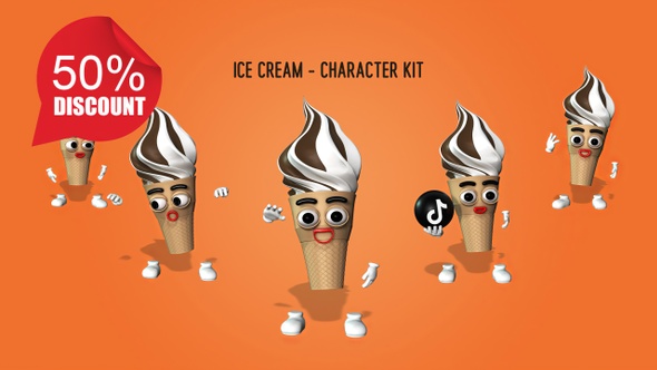 Ice Cream - Character Kit