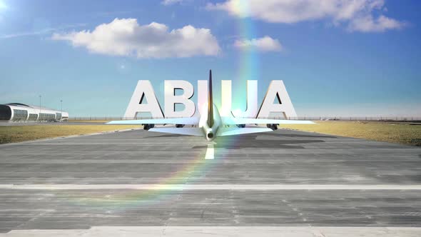 Commercial Airplane Landing Capitals And Cities   Abuja