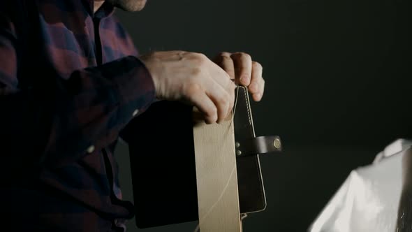 The Process of Manufacturing a Leather Wallet Handmade