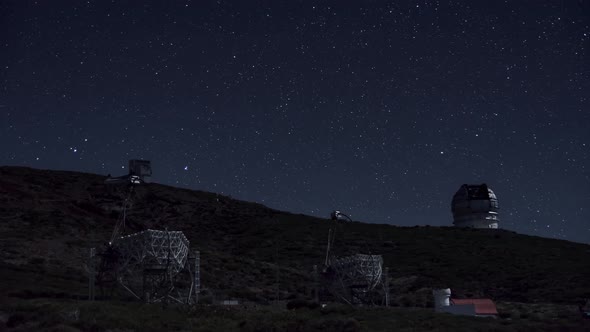 Roque De Los Muchachos La Palma observatory