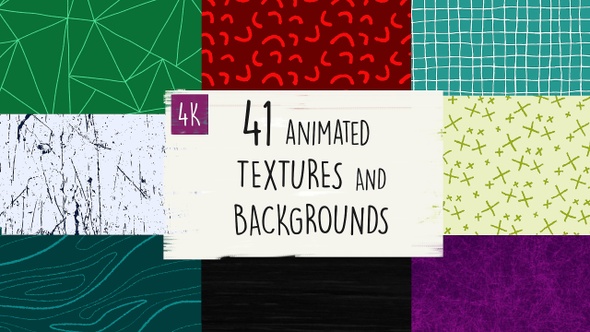 41 Animated Textures And Backgrounds Pack