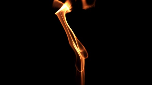 Super Slow Motion Bright Flames alt