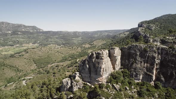 Siurana Mountains Tarragona Catalonia Spain