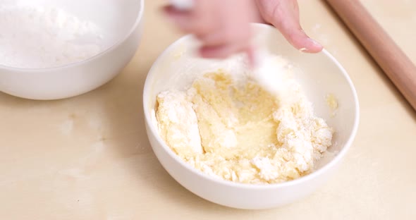 Making cookies at home  alt