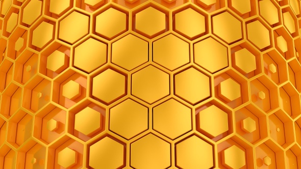 Background of Hexagons alt