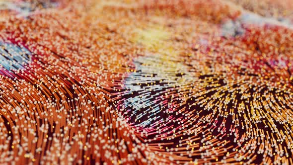 Abstract flowing lines alt