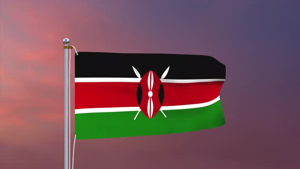 Kenya Flag 4k alt