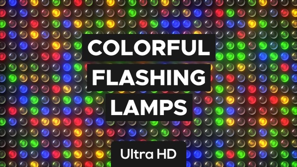 Colorful Flashing Lamps