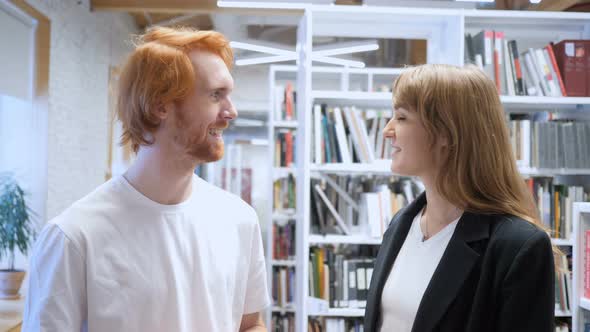 Young Creative Team is having a conversation in Office for Work alt