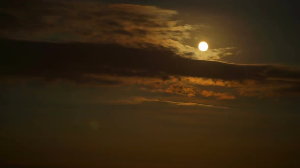 Moonscape in a Cloudy Day alt