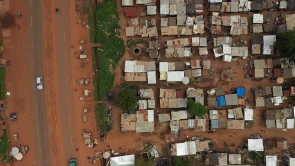 Africa Mali Village Aerial View 29