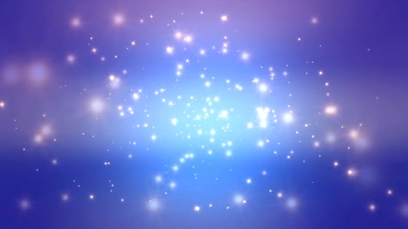Blue Moving Stars Motion Loop Background alt