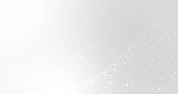 Abstract white particle background