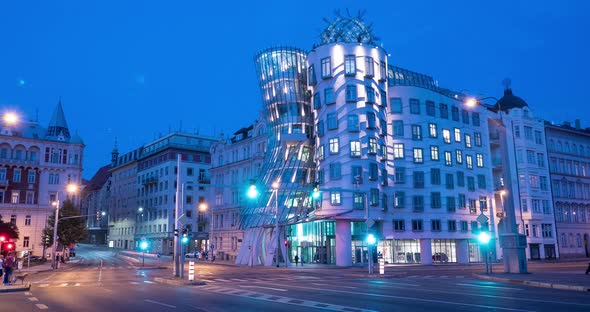 Timelapse of the Dancing House