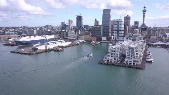 Viaduct Harbour, Auckland New Zealand alt