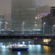 Boats and Trains on the Chicago River - VideoHive Item for Sale