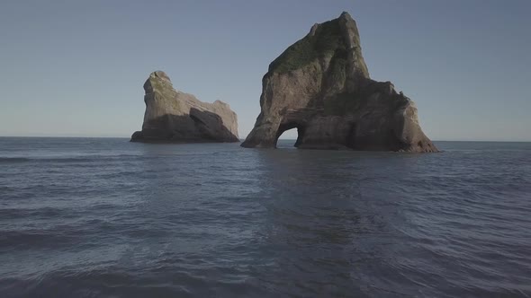 Archway in an islet