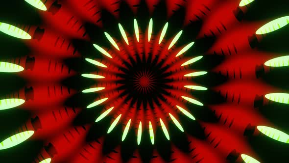 Pulsation of Divergent Multicolored Rays 02 alt