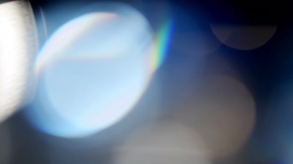 Multicolored Light Leaks  Footage on Black Background Lens Studio Flare Leak Burst Overlays alt