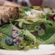 Eating Lunch in Cafe with Fresh Salad Mix - VideoHive Item for Sale