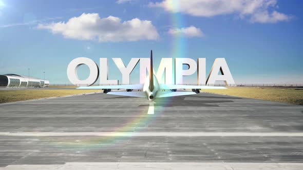 Commercial Airplane Landing Capitals And Cities   Olympia