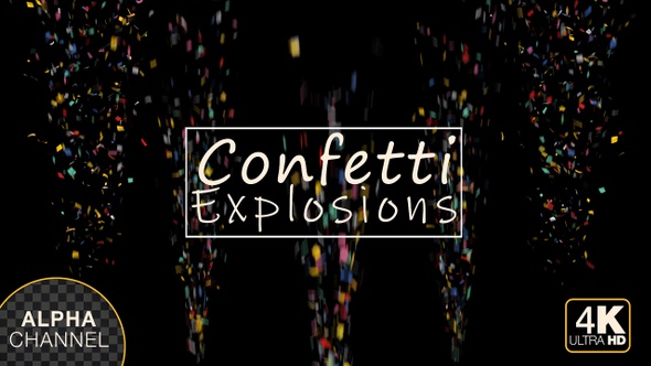 Confetti Explosions And Burst Pack alt