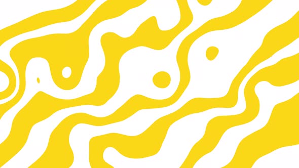 Abstract Orange And White Colorful Smooth Wavy Seamless Loop Background alt