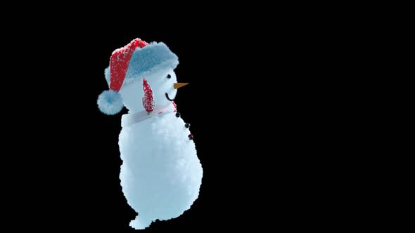 Snowman Dancing HD alt