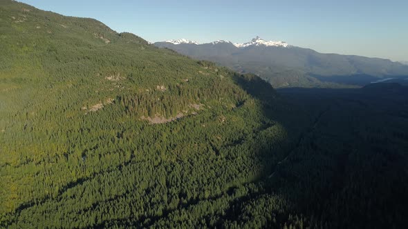 Scenic Summer Aerial View For Outdoor Adventures Near Whistler Canada alt