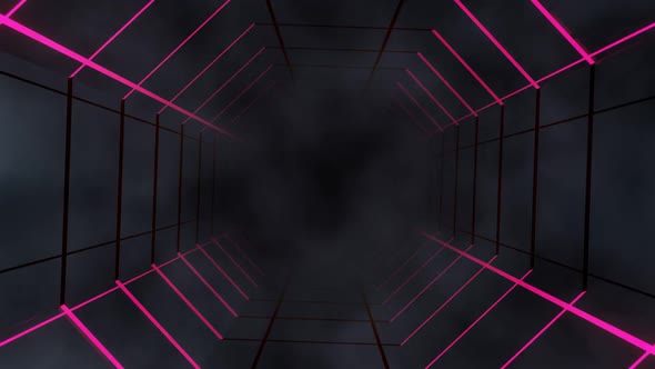 A Mystical Tunnel Of Flashing Lines 02 alt