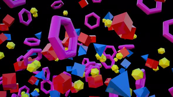 Colorful Geometric 02 4k alt