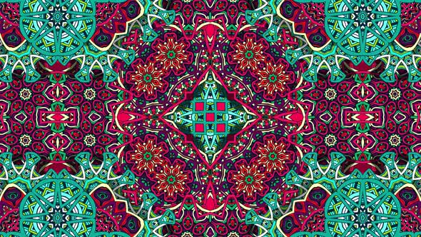 Colorful Loop Kaleidoscope
