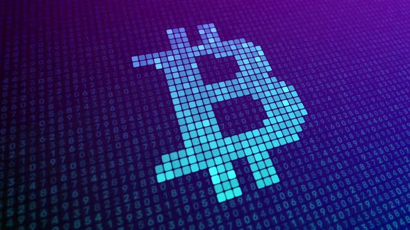 Bitcoin Cryptocurrency Symbol 4K alt