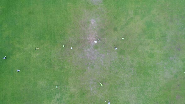 Children Play Football Training School