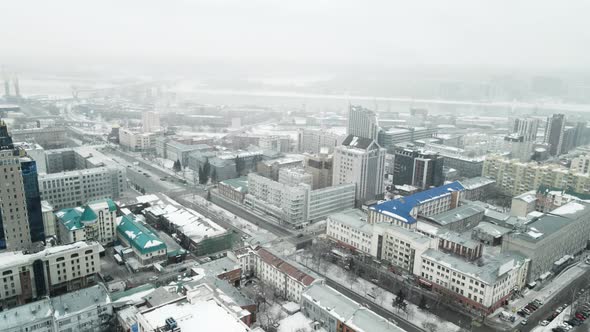 Krasny Prospekt of the City of Novosibirsk alt