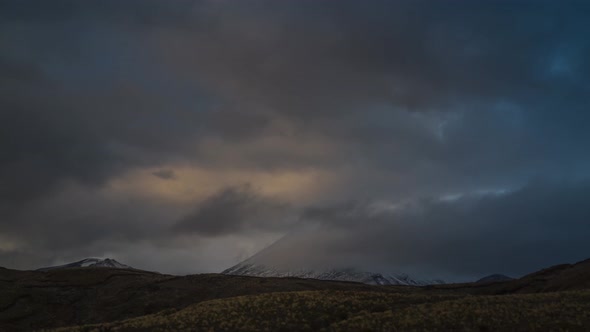 Mount Doom New Zealand timelapse alt