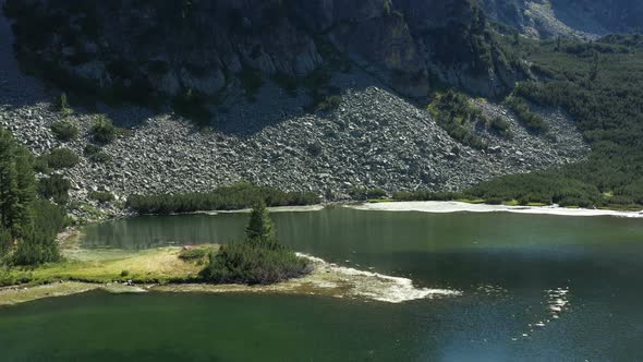 Flight Over Fish Lake Vasilashko 3 alt