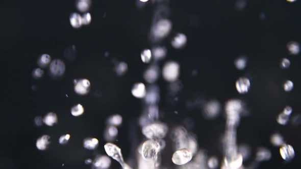 Slow Motion Oil Drops Jump Aside During Cooking Meal on Barbecue alt