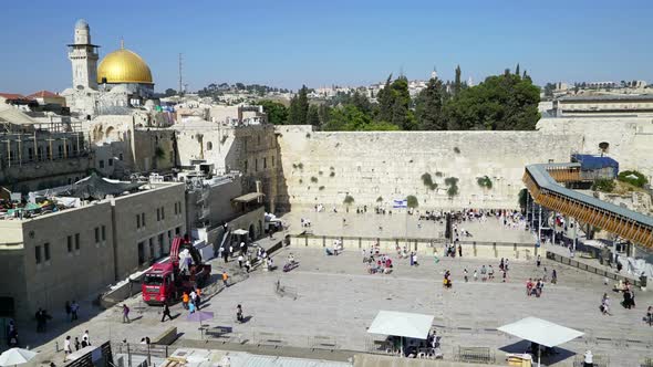 Western Wall & Square, Jerusalem Israel