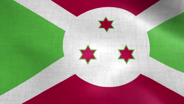 Burundi Flag alt