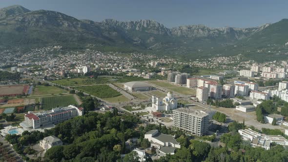 Aerial View of the City of Bar