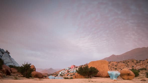 Tafraoute palm rock formations nature morocco landscape alt