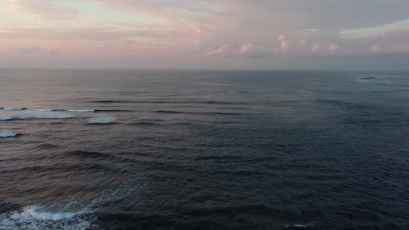 Bali Nusa Dua Beach Sunrise Panorama alt